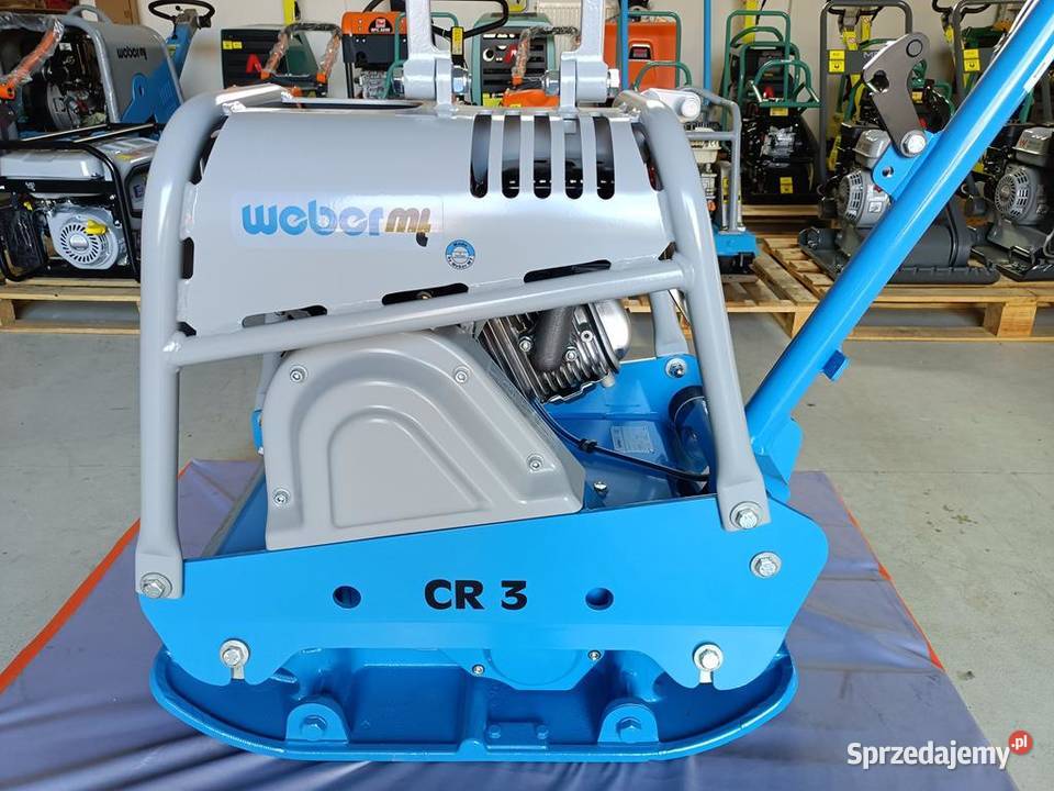 Zagęszczarka rewersyjna płyta WEBER CR 3 HD NOWA Skoroszów