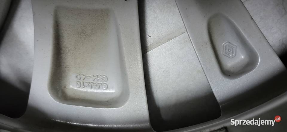 koła zimowe alufelgi 16 renault clio IV Samochodowe Kwidzyn
