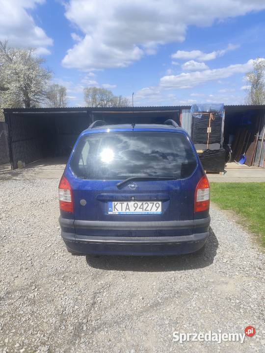 Opel Zafira A 18 benzyna 125KM Zaczarnie