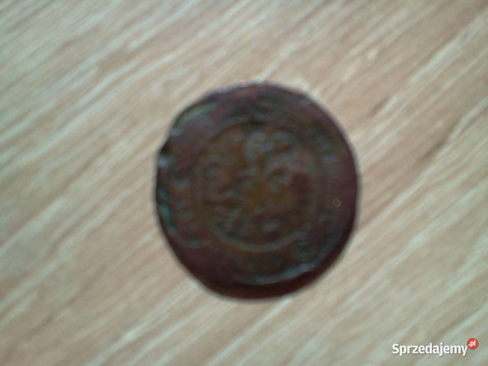 Moneta Rosja 2 Kopiejki z 1903 Roku Skierniewice