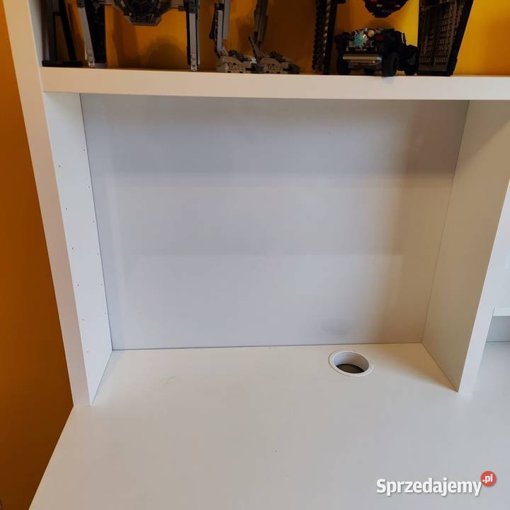 Ikea biurko dziecięce MICKE plus nadstawka Kruszewnia sprzedam