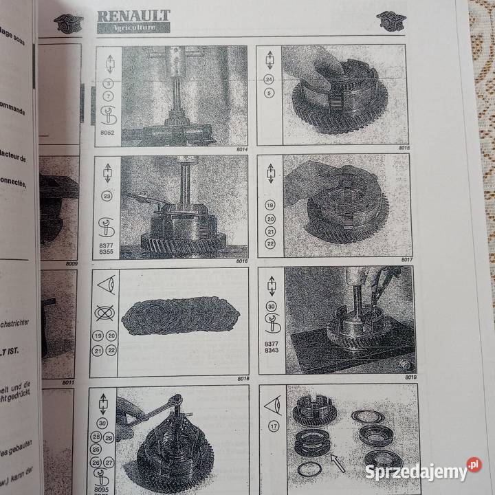 Instrukcja Serwisowa Napraw RENAULT 11054 106 zachodniopomorskie Kamień Pomorski