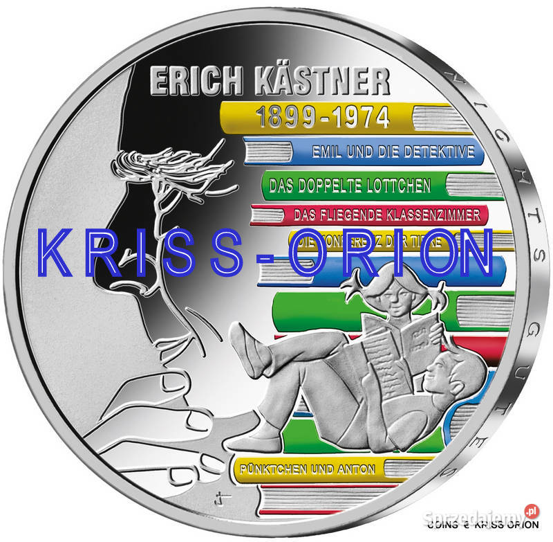 20 Euro 2024 Niemcy 125 lat urodz ERICH KSTNER Katowice