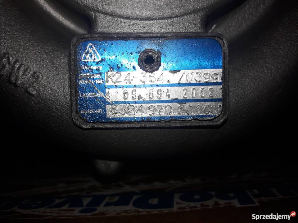 Turbosprężarka Mercedes 814 811 OM364LA Silniki i osprzęt Częstochowa