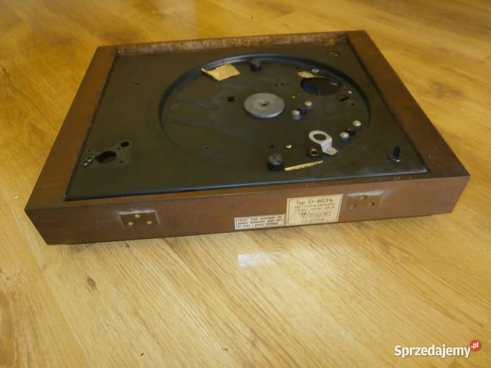 GRAMOFON FONICA G 603 BERNARD plinta zdrowa Gramofony Łódź