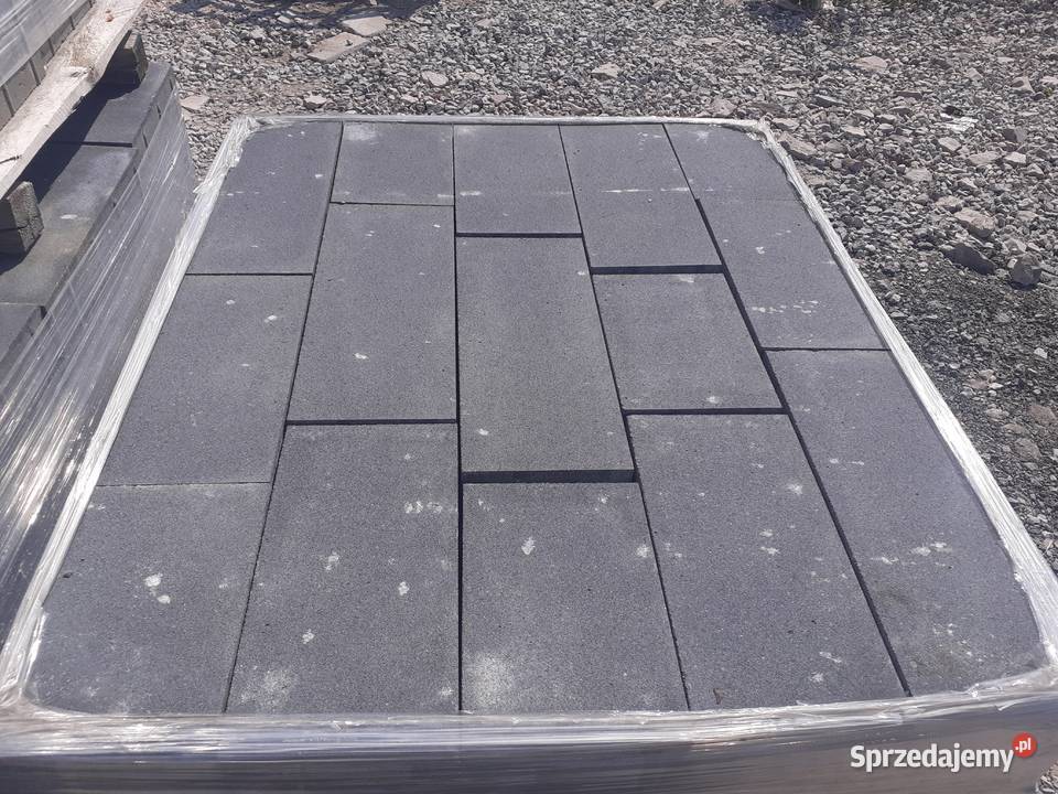 Kostka Brukowa Via Trio 8 Antracytowy Libet Kostka brukowa Wielogóra