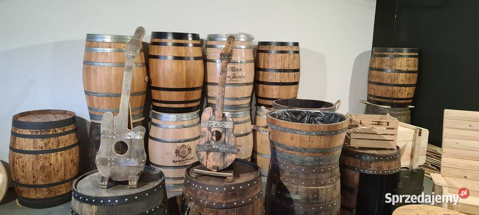 Stolik z desek dębowych beczki whisky stolik Aleksandrów Łódzki