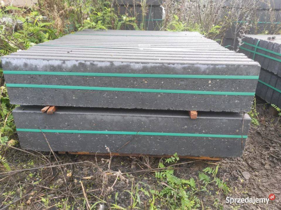 Obrzeża betonowe 20x6 grafitowe ogrodowe Opole sprzedam