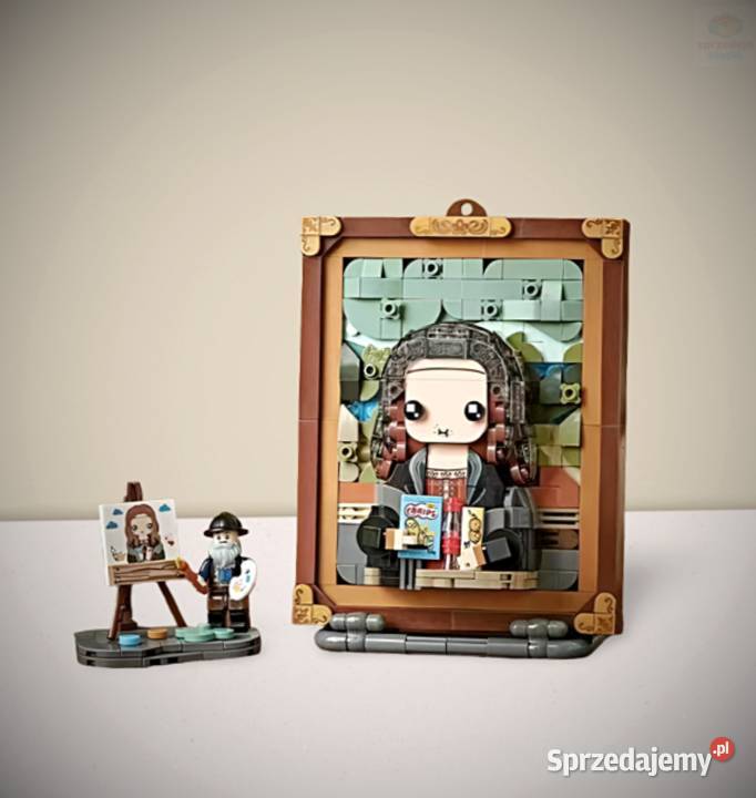 Nowy Zestaw Klocków Duży Obraz Mona Lisa 676 Warszawa