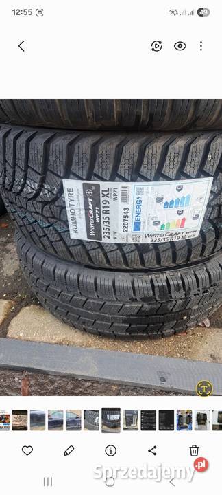 Opona kumho tyre wp71 235 35 19XL dolnośląskie Wrocław