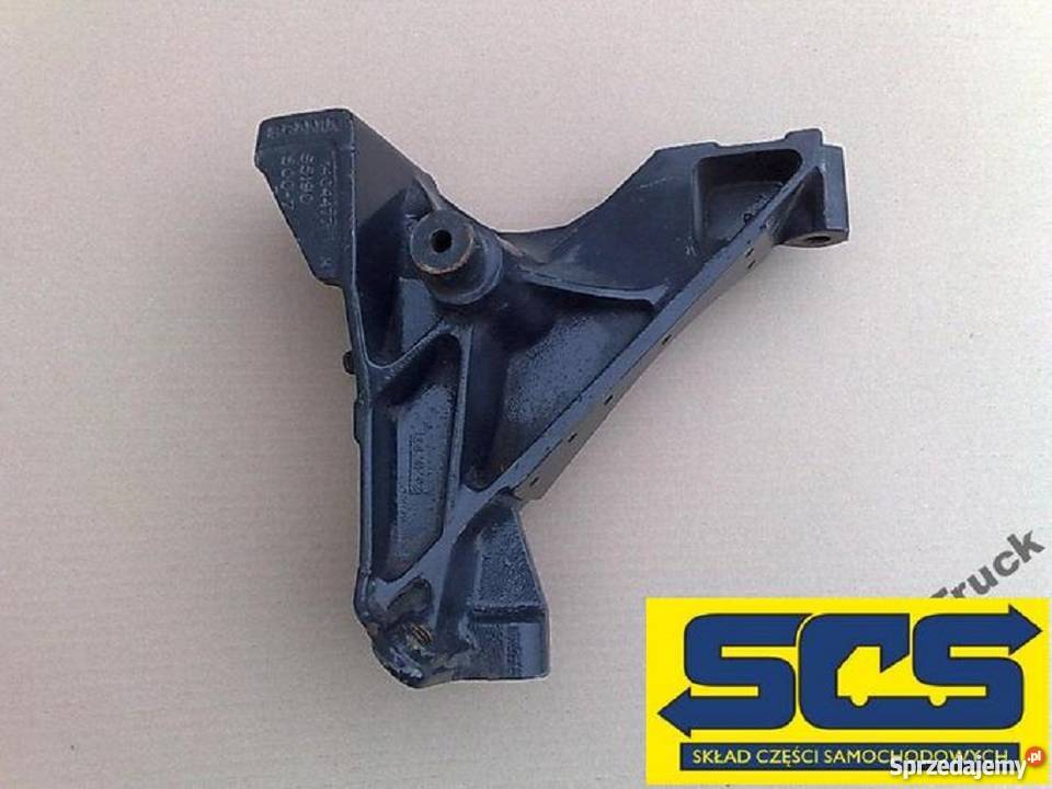 SCANIA UCHWYT MOCWANIE ZDERZAKA LEWE ŻELIWNE Bieleń