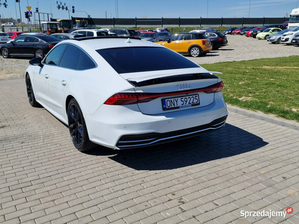Audi A7 Sportback 30tfsi 340 Mod2022 Biała Perła światła LED