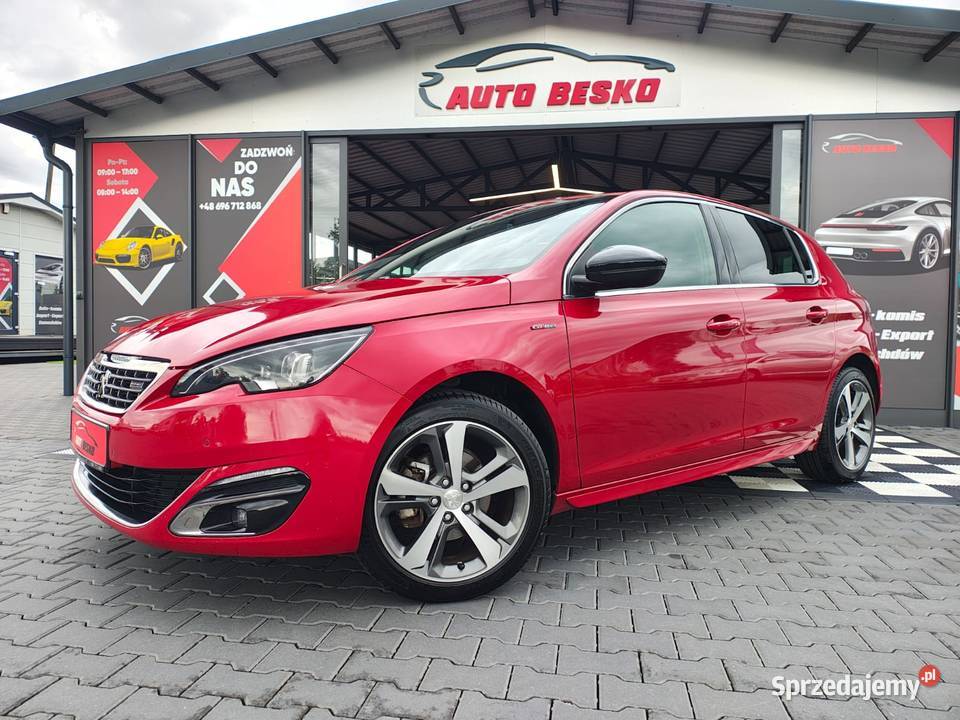 Peugeot 308 GTLINE Piękny Stan 16HDI ZADBANY system Start-Stop podkarpackie Zarszyn