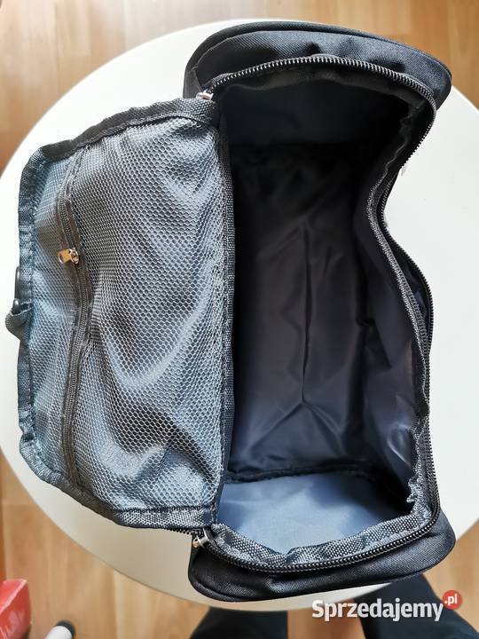 Kosmetyczka podróżna czarna duża 26x14x16 Siemianowice Śląskie