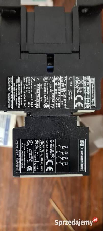 Styczniki Telemecanique 55KW 4KW Wiśniowa sprzedam