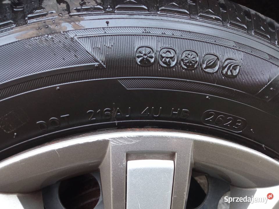 Sprzedam 2 koła154x100 65 opony Hankok Dąbrowa Górnicza