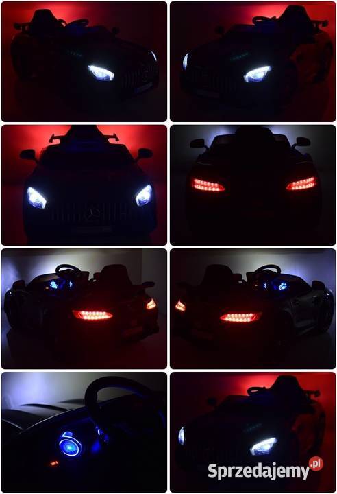 BAWIBUS Auto samochód na akumulator MERCEDES GTR sprzedam