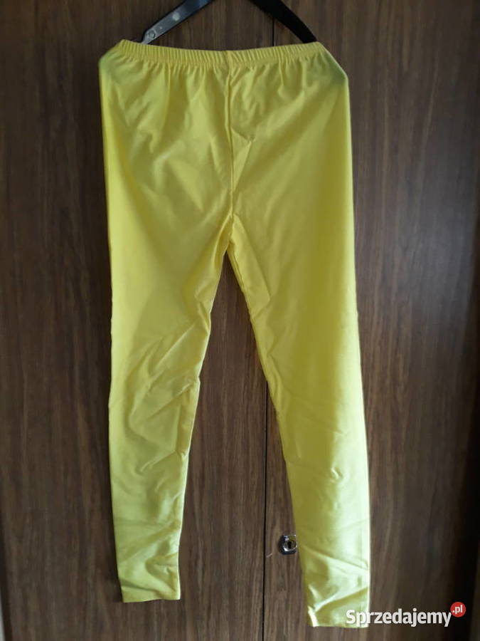 Legginsy color cytrynowy zielony Białystok