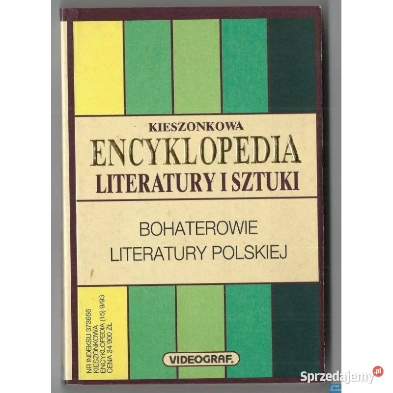 Kieszonkowa Encyklopedia Literatury i Sztuki miękka Siedlce