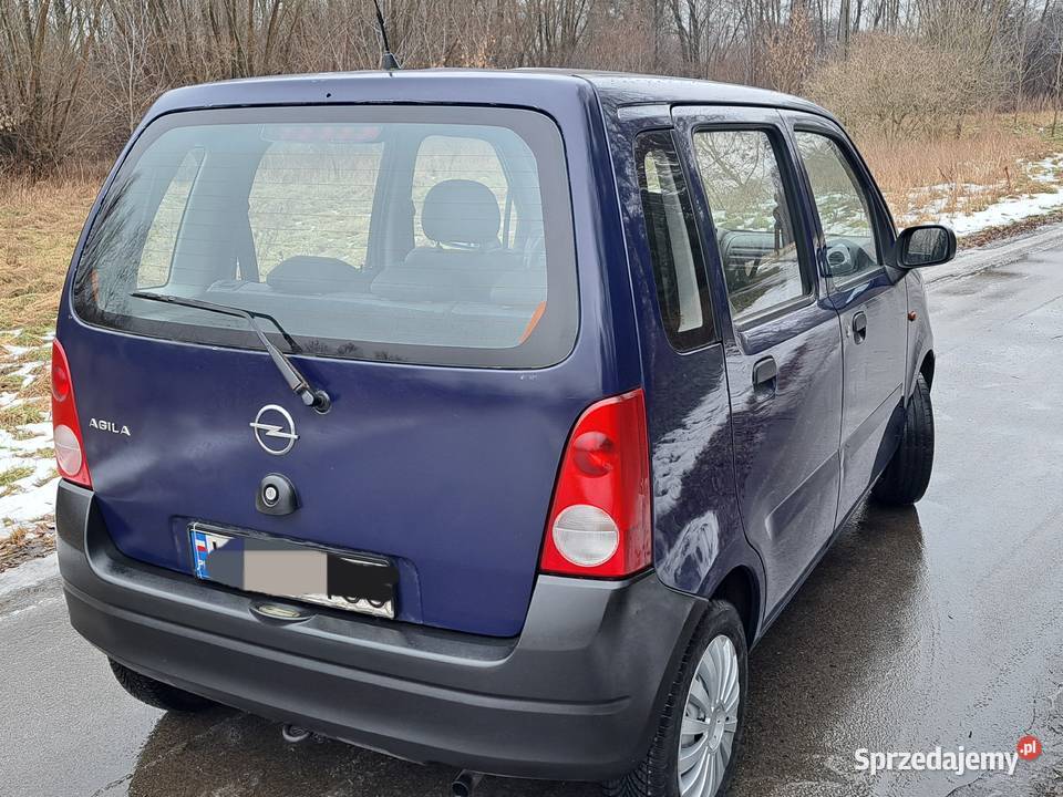 Sprzedam ładnego Opla Agila 10 benzyna 2003r Żyrardów