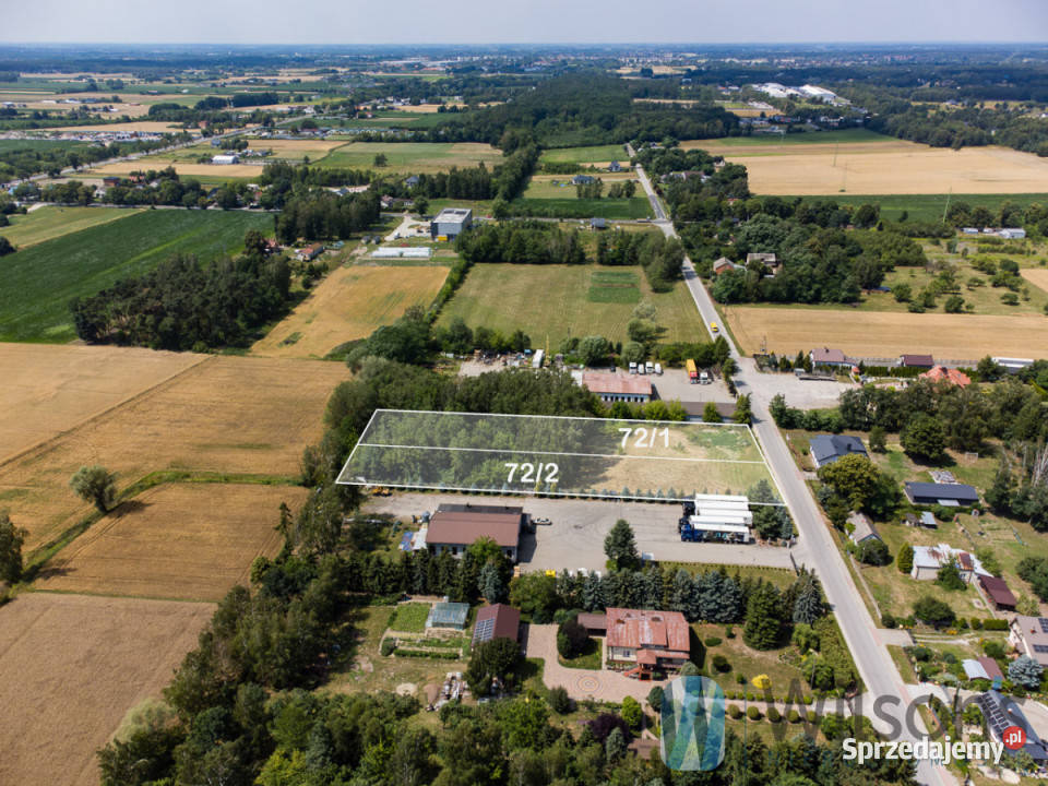 Działka 6640m2 Zosin