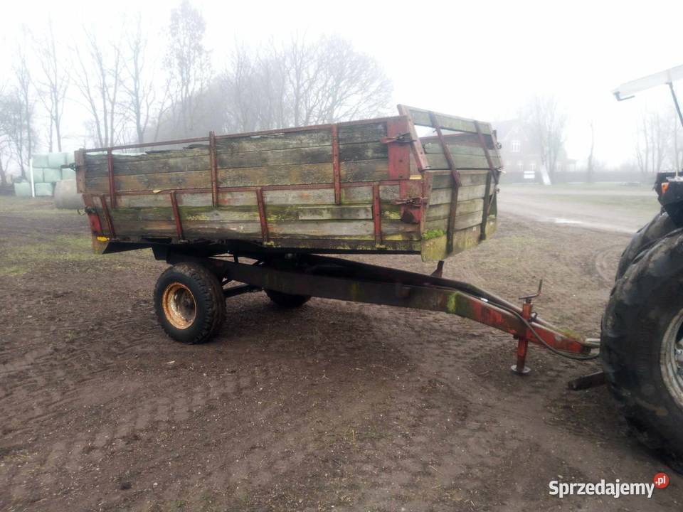 Przyczepa Tim 5t wywrotka na tył przyczepa Wąbrzeźno