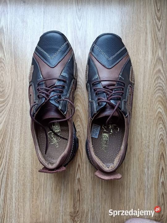 Buty męskie skórzane nowe Kłobuck
