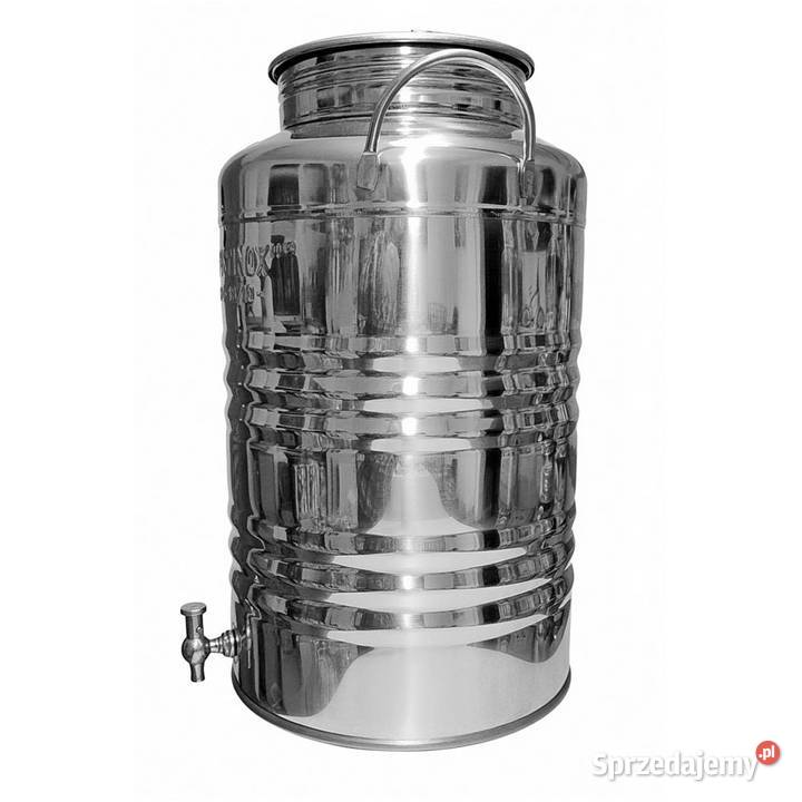 Bańka nierdzewna inox BECZKA z kranem 30L na śląskie Siemianowice Śląskie
