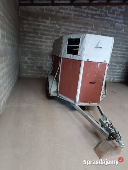 Przyczepa do przewozu zwierząt koniowóz Myślibórz