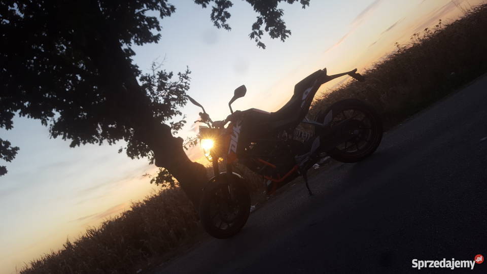 KTM duke 200 zarejestrowany na 50 26KM KTM Kutno