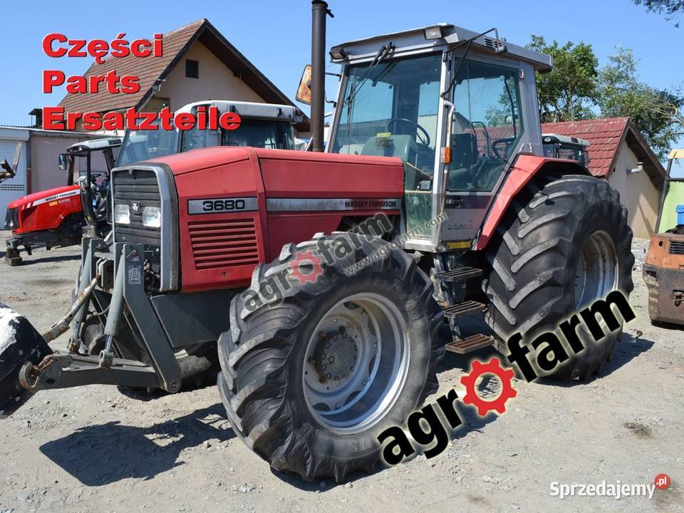 Massey Ferguson 3680 części skrzynia biegów oś Byków