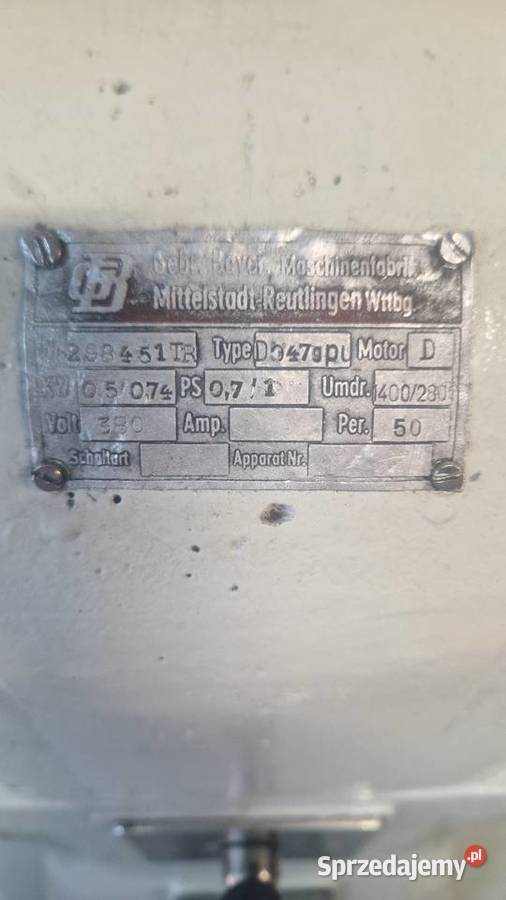 Szlifierka narzędziowa Sępólno Krajeńskie