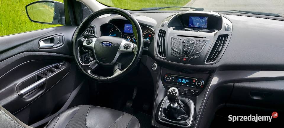 Ford Kuga 20 Tdci Radary Navi Asystent Znaki nieuszkodzony