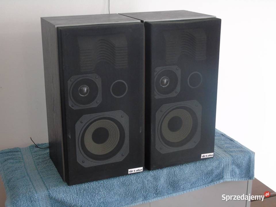 Śliczne Dallas JR100 świetne kolumny stereo Jasło
