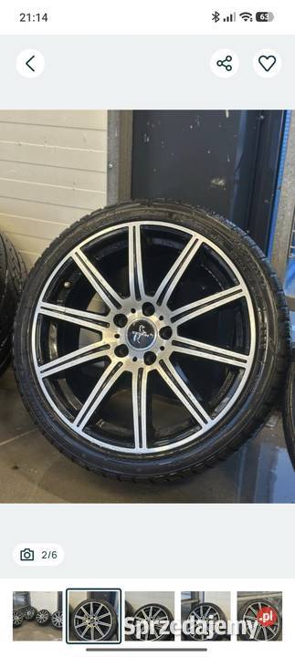 Alufelgi keskin kt16 5x112 R18 opony zimowe Felgi Kłodzko