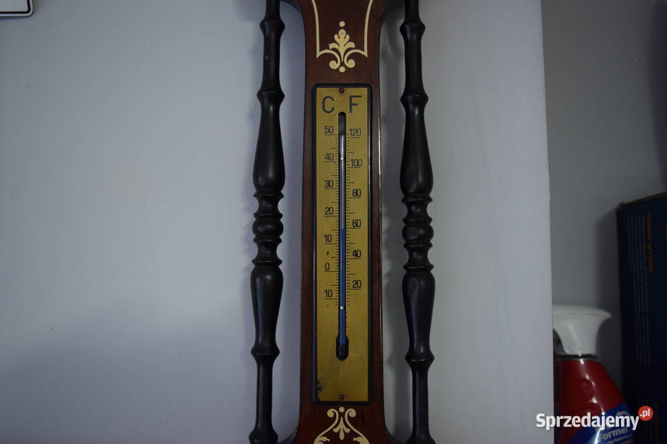 Stacja Pogody z Zegarem Okazja Olsztyn Dajtki ścienny