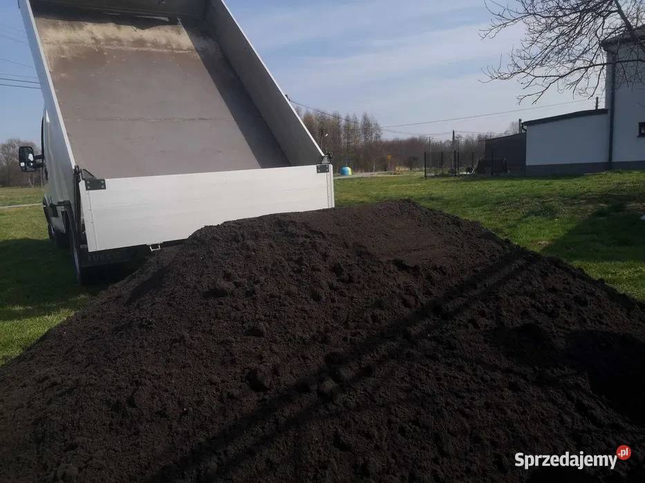 Ziemia Ogrodowa Trawnik Czarnoziem Warzywa Wykopy, roboty ziemne Rożnów