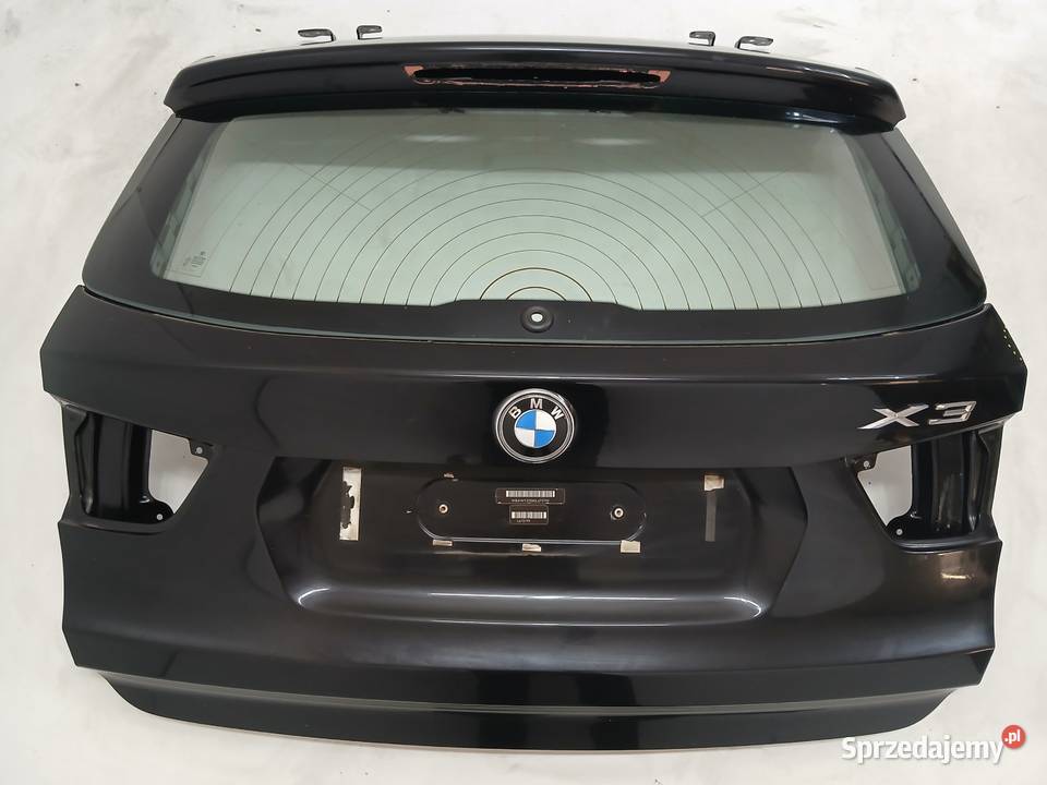 KLAPA BAGAŻNIKA BMW X3 F25 4759 BLACK SAPPHIRE Strzyżewice