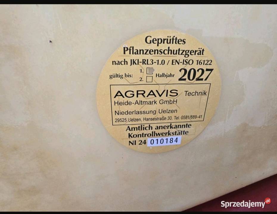 Opryskiwacz Hardi Szczebrzeszyn