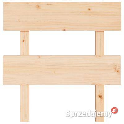 vidaXL Wezgłowie łóżka 935x3x81 lite drewno Dom i Ogród Warszawa