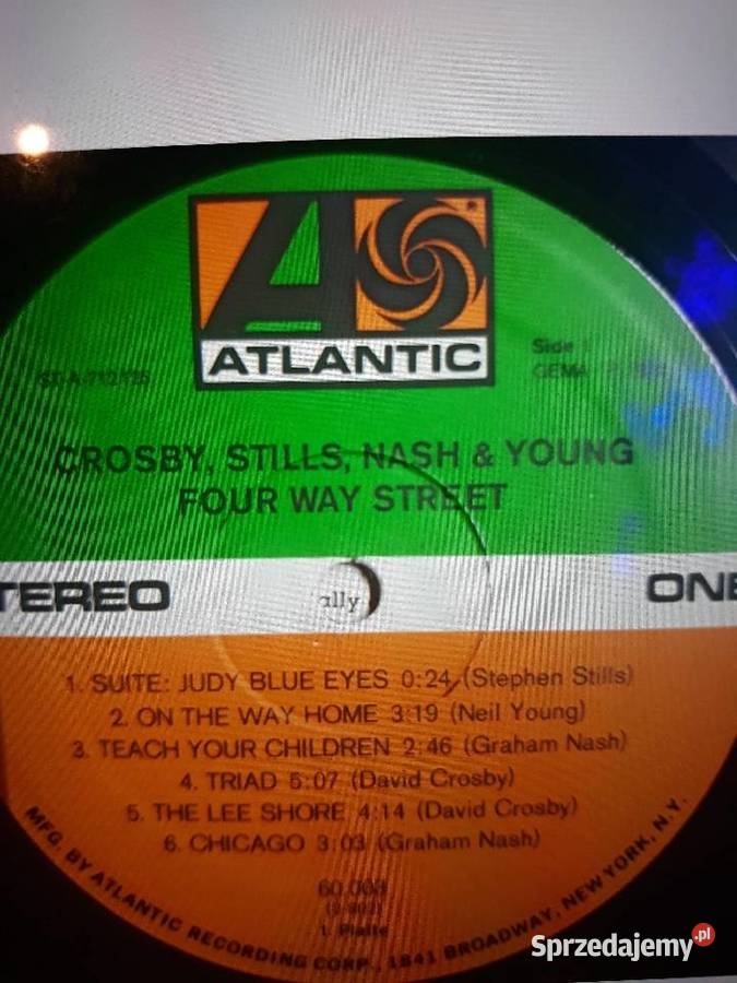 Z archiwalnych wykopalisk rocka CROSBY STILLS Rzeszów sprzedam