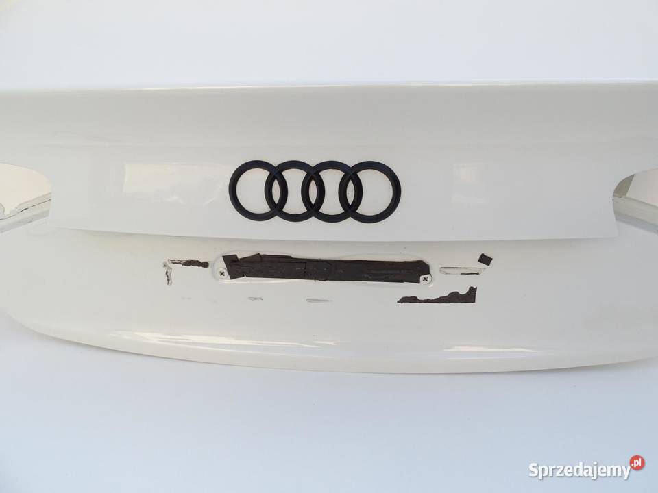 KLAPA TYŁ TYLNA BAGAŻNIKA LS9R AUDI A4 B8 S4