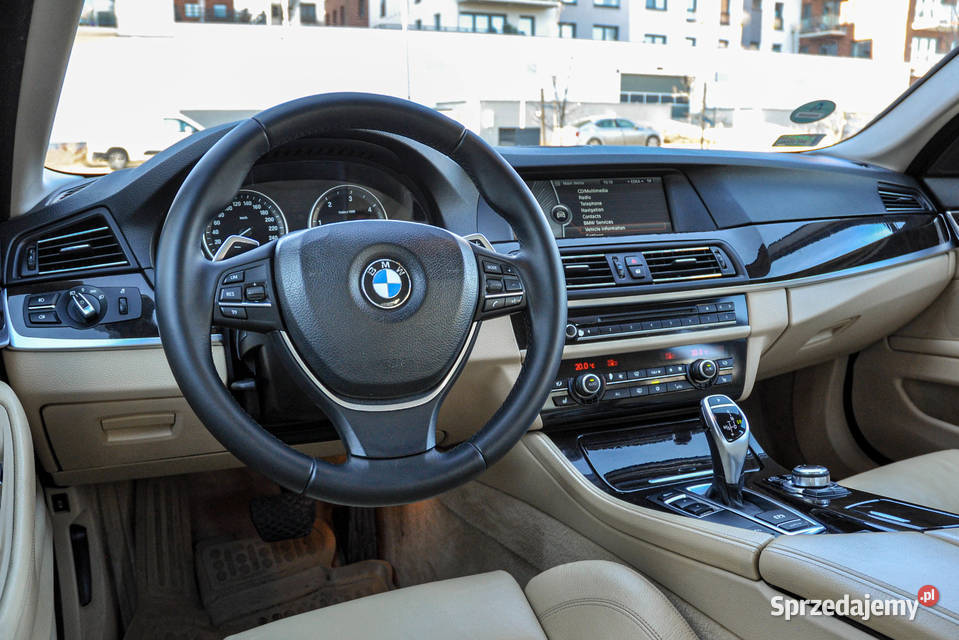 BMW Seria 5 F10 30d 245 Automat Skóry diesel dolnośląskie Wrocław