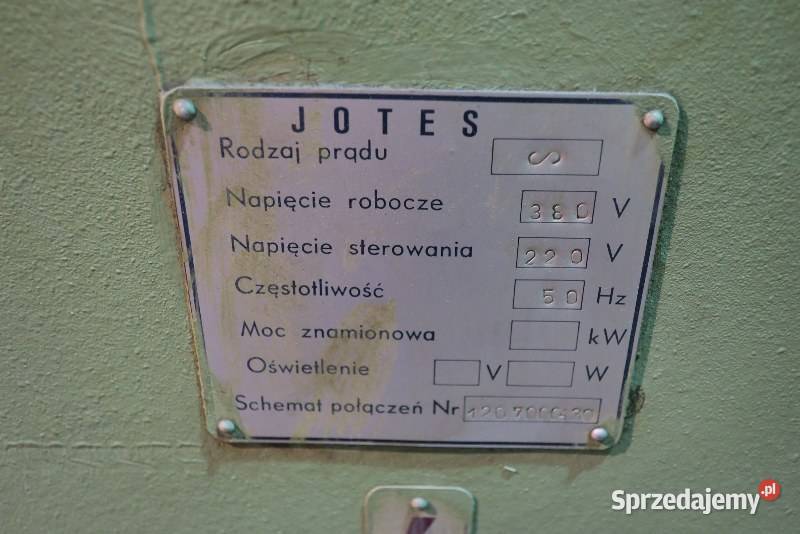 Szlifierka bezklowa JOTES MC50 Reszel