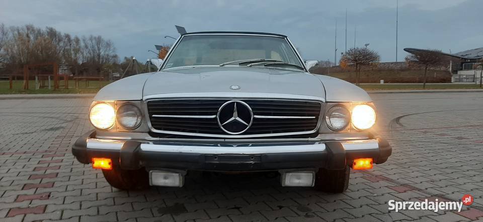 Mercedes SL W107 450 Rok produkcji 1974 Samochody osobowe Warszawa