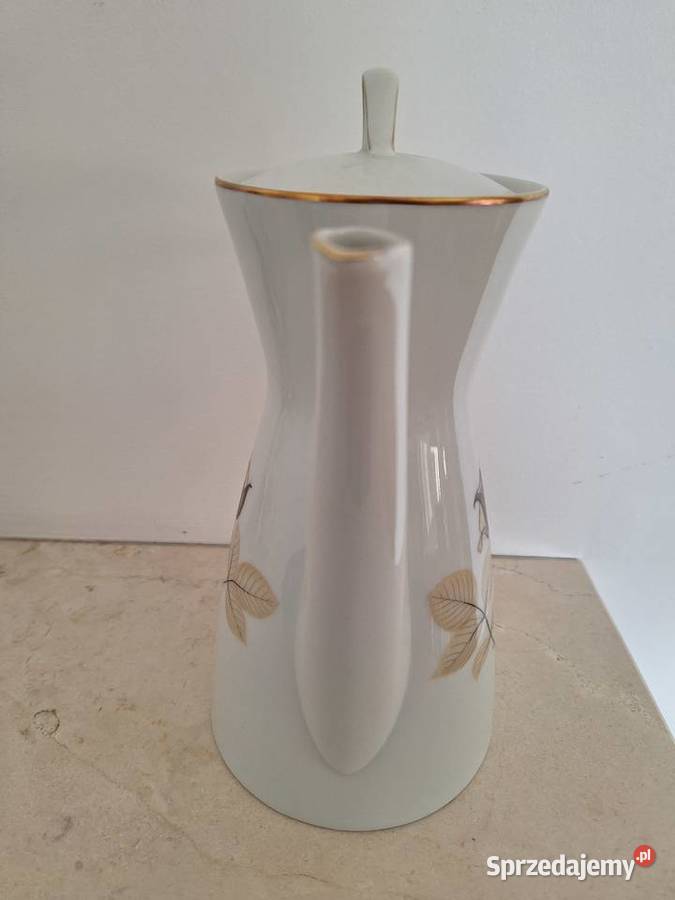 Serwis kawowy Rosenthal Schattenrose porcelana Gdańsk