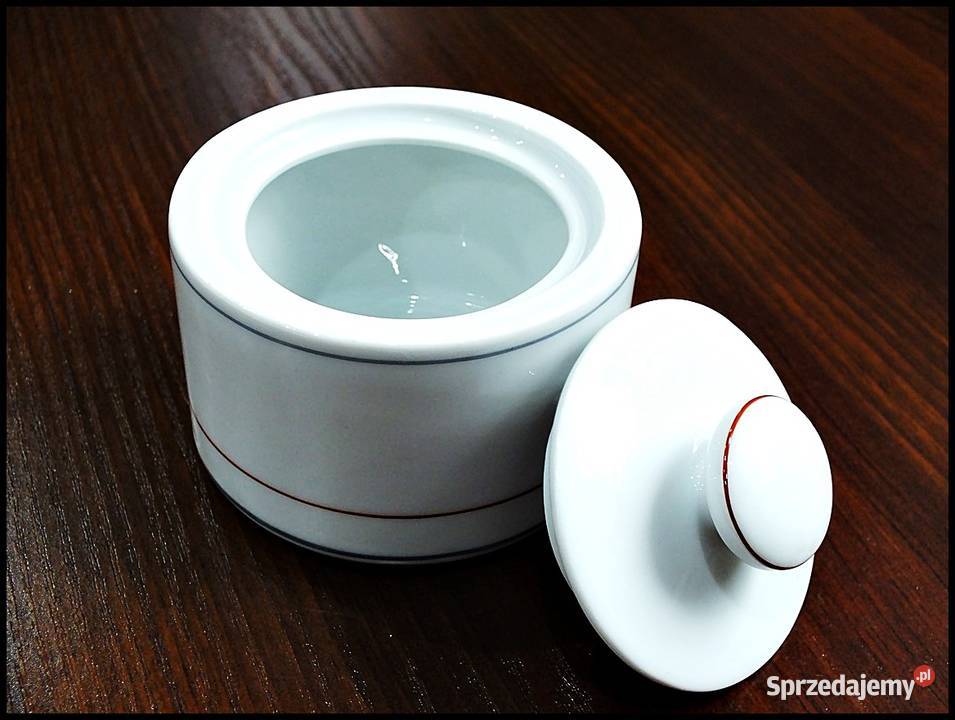 Cukiernica KAHLA Porcelanowa Cukierniczka z lat Żary