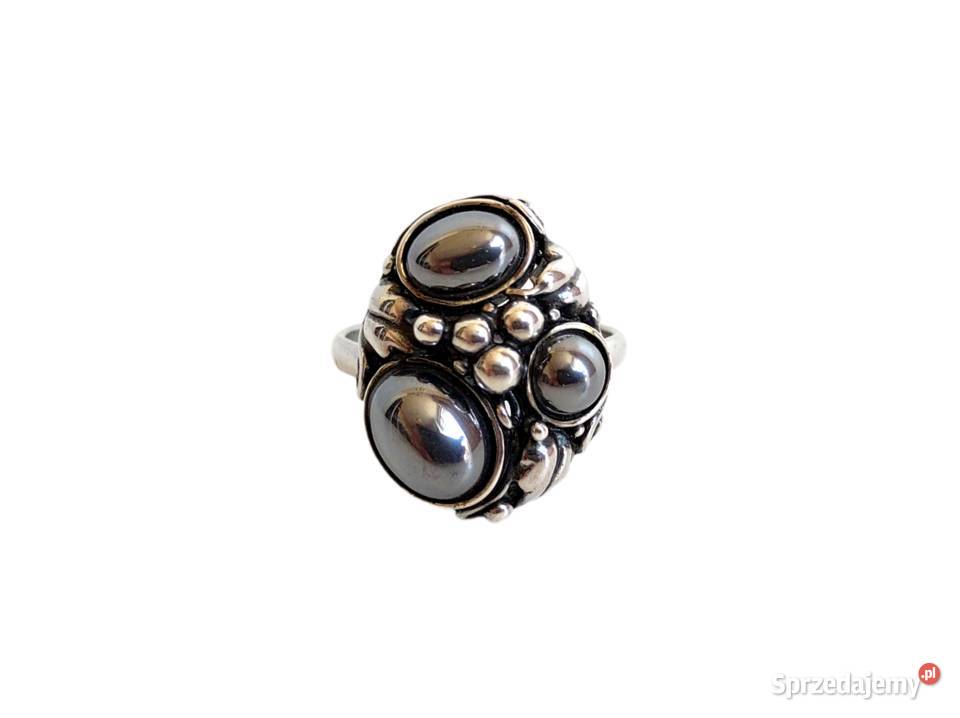 7498 Hematyt Zaczarowany w Srebrze Pierścionki Kędzierzyn-Koźle