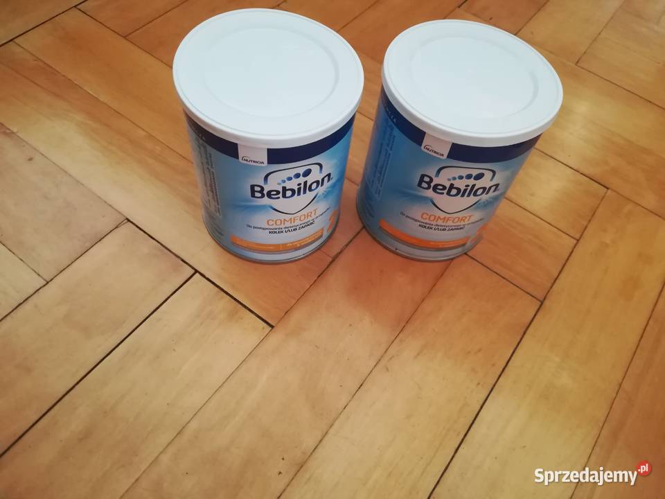 Pojemniki metalowe puszki mleku bebilon 400g Łódź sprzedam