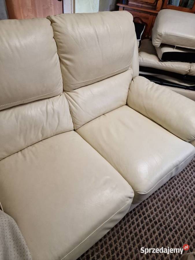 Narożna sofa ze skóry Pisz